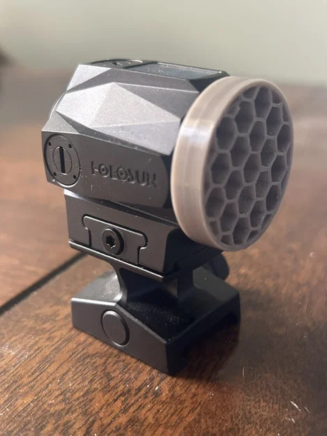 Nắp Chống Lóa ARD Dạng Tổ Ong Cho Holosun SCRS (File In 3D) - Image 1
