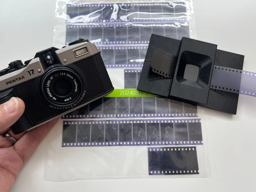 Giá đỡ phim 35mm Half-frame tương thích Pentax 17 và đế Valoi - Image 1