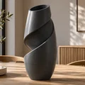 Parametric Spiral Vase #003 – Bình hoa trang trí in 3D phong cách hiện đại - Thumbnail 2