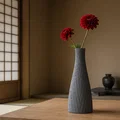 Parametric Spiral Vase #005 – Mẫu bình hoa trang trí 3D hiện đại - Thumbnail 2