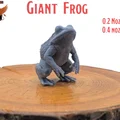 Giant Frog - Mô hình 3D thu nhỏ cho D&D cực chi tiết - Thumbnail 1