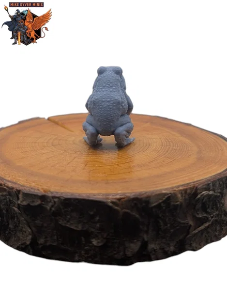 Giant Frog - Mô hình 3D thu nhỏ cho D&D cực chi tiết - Image 3