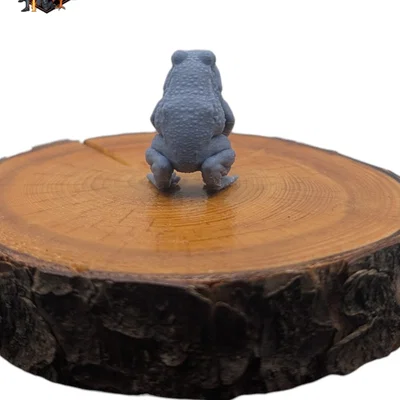 Giant Frog - Mô hình 3D thu nhỏ cho D&D cực chi tiết