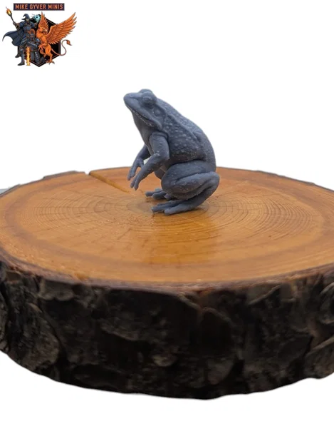 Giant Frog - Mô hình 3D thu nhỏ cho D&D cực chi tiết - Image 4