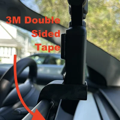 Giá đỡ máy quay DJI Pocket 3 cho xe Tesla