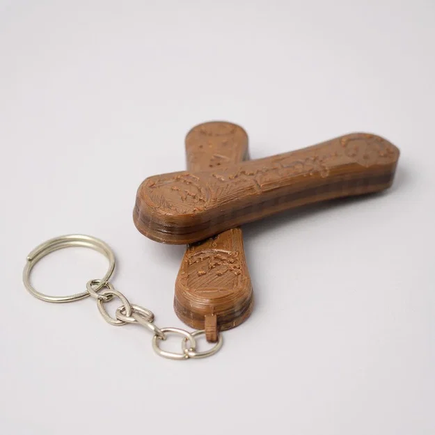 Móc khóa sô-cô-la - Lưỡi mèo Kopeganhen (File in 3D) - Image 1