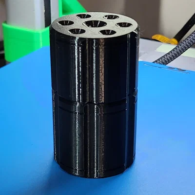 Hộp đựng thuốc lá và Joint kiểu Cylinder cho bật lửa Bic Mini J5