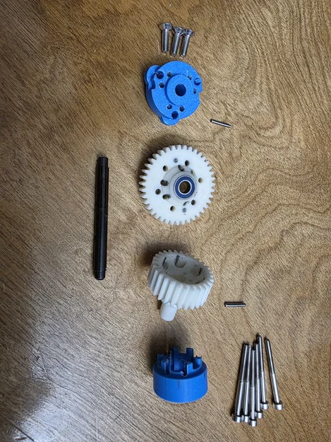 Chuyển đổi Traxxas Revo 3.3 - Hộp số 1 cấp, Khóa số 2, Chỉ tiến cho xe điện - Image 6