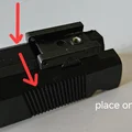 Thanh Picatinny Rail Gắn Kính Ngắm Cho Tokyo Marui Hi-Capa - Thumbnail 4