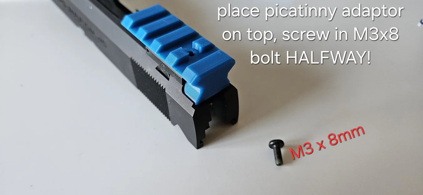 Thanh Picatinny Rail Gắn Kính Ngắm Cho Tokyo Marui Hi-Capa - Image 5