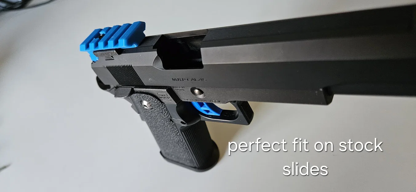 Thanh Picatinny Rail Gắn Kính Ngắm Cho Tokyo Marui Hi-Capa - Image 7