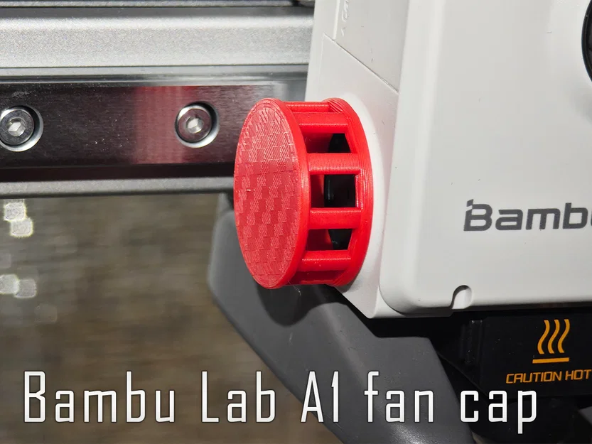 Nắp bảo vệ quạt tản nhiệt cho máy in 3D Bambu Lab A1 - Image 1
