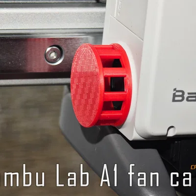 Nắp bảo vệ quạt tản nhiệt cho máy in 3D Bambu Lab A1