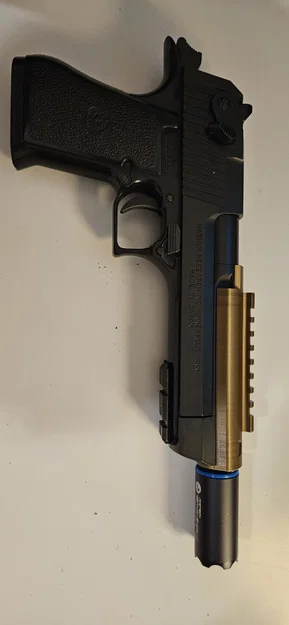 Rail Picatinny và Ống nối nòng cho Tokyo Marui Desert Eagle - Image 1