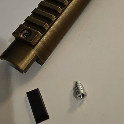 Rail Picatinny và Ống nối nòng cho Tokyo Marui Desert Eagle
