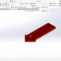 Mẫu in 3D kẹp đánh dấu trang sách hình mũi tên đơn giản, tinh tế - Thumbnail 3
