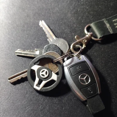 Móc khóa vô lăng Mercedes (không cần AMS)