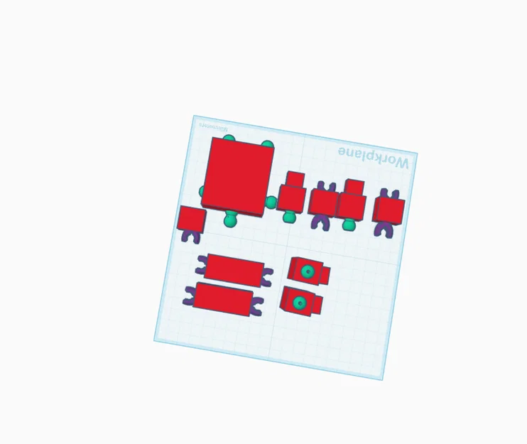 Mô hình nhân vật khối Cubie 18 - Dự án in 3D độc đáo - Image 1