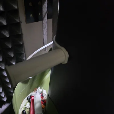 Giá treo cuộn nhựa hông cho máy in 3D Bambu Lab P1S (Dễ in)