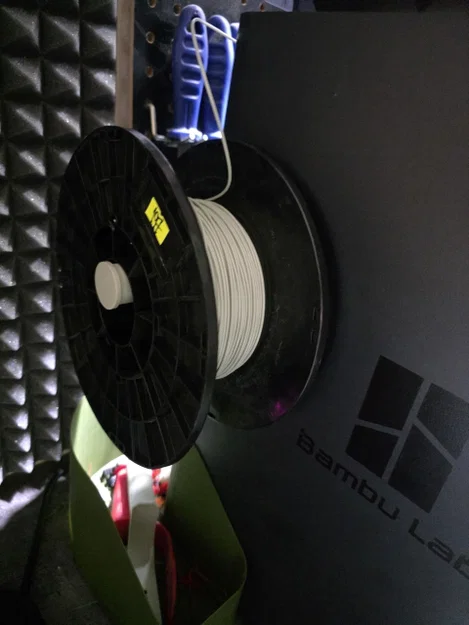 Giá treo cuộn nhựa hông cho máy in 3D Bambu Lab P1S (Dễ in) - Image 2