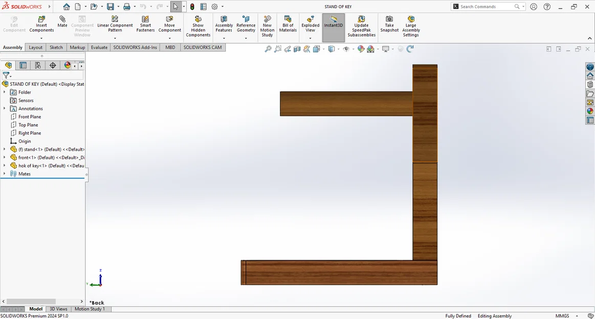 Giá treo chìa khóa tiện lợi (Stand of key) - Mẫu in 3D tối giản - Image 2