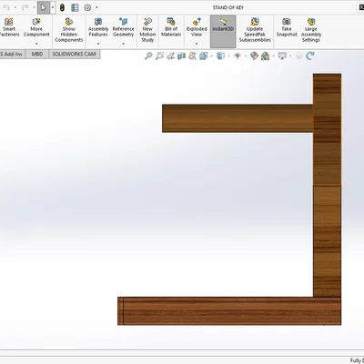 Giá treo chìa khóa tiện lợi (Stand of key) - Mẫu in 3D tối giản