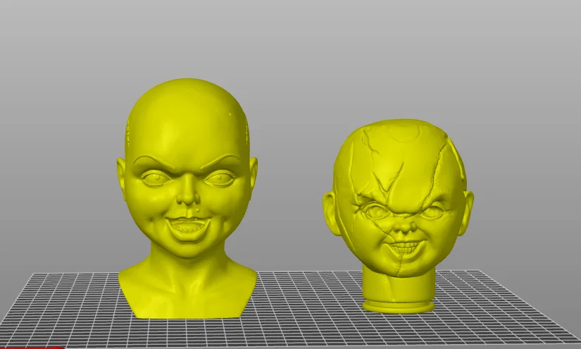 Mô hình 3D Chucky và Tiffany: Tượng nhân vật kinh dị độc đáo - Image 1