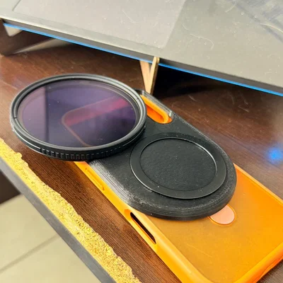 Ngàm gắn filter 77 mm cho iPhone 17 Pro