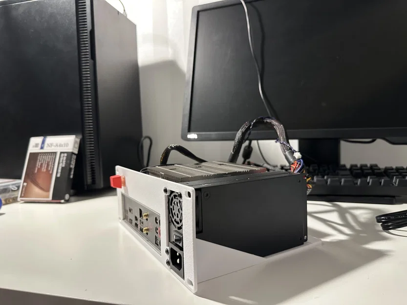 Case Rackmount 2U 10 inch cho Mini-ITX và nguồn Flex ATX - Image 2