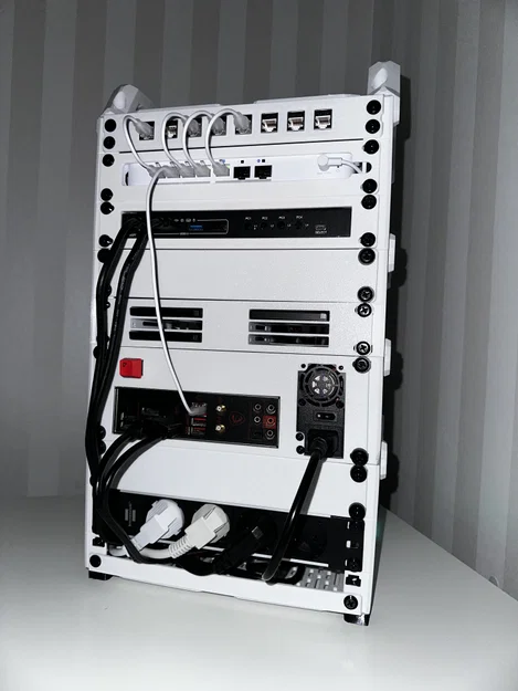 Case Rackmount 2U 10 inch cho Mini-ITX và nguồn Flex ATX - Image 5