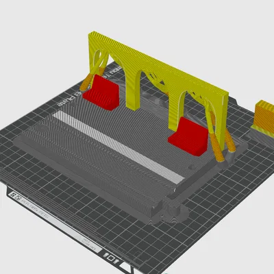 Mô hình nhà ga xe lửa tương thích đường ray Brio và Ikea (In 3D)