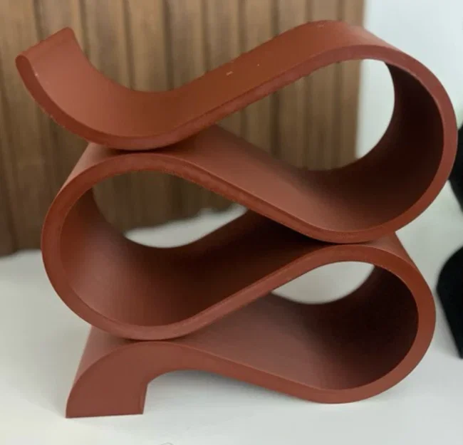 Kệ Rượu Vang Hiện Đại - File STL Cho In 3D - Image 4
