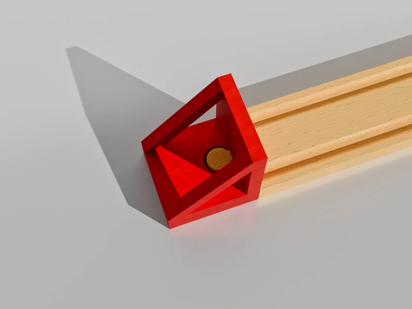 Chặn cuối đường ray tàu hỏa 3D (tương thích Brio & Ikea) - Image 2