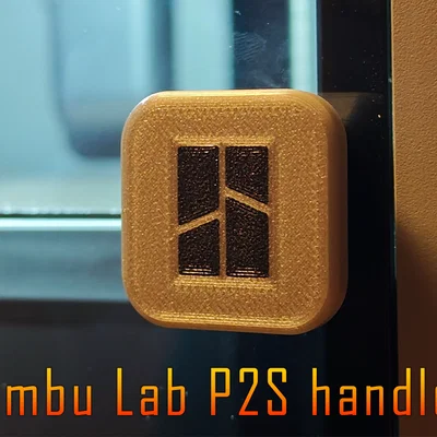 Tay nắm cửa cho máy in Bambu Lab P2S - Thiết kế tiện dụng