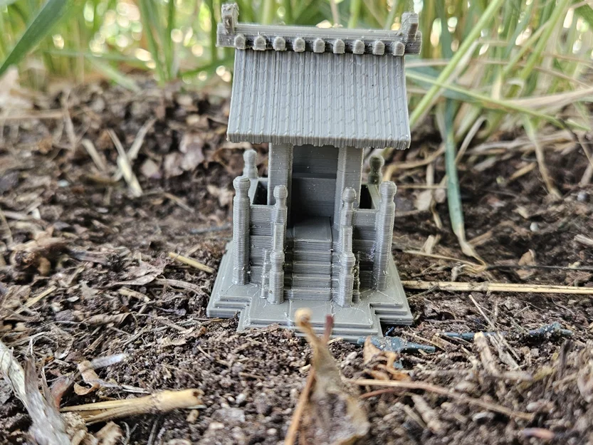 Mô hình đền thờ Nhật Bản thu nhỏ (Tiny Japanese Shrine Temple) - Image 1