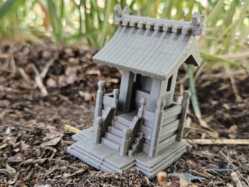 Mô hình đền thờ Nhật Bản thu nhỏ (Tiny Japanese Shrine Temple) - Image 2
