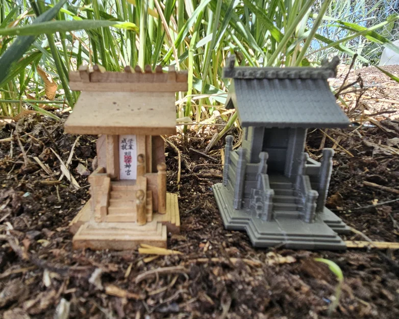 Mô hình đền thờ Nhật Bản thu nhỏ (Tiny Japanese Shrine Temple) - Image 3