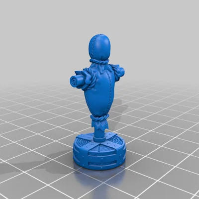 Mô hình hình nhân tập luyện (Training Dummy) trang trí bàn làm việc