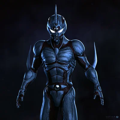 Mô hình 3D The Guyver chiến binh sinh học huyền thoại