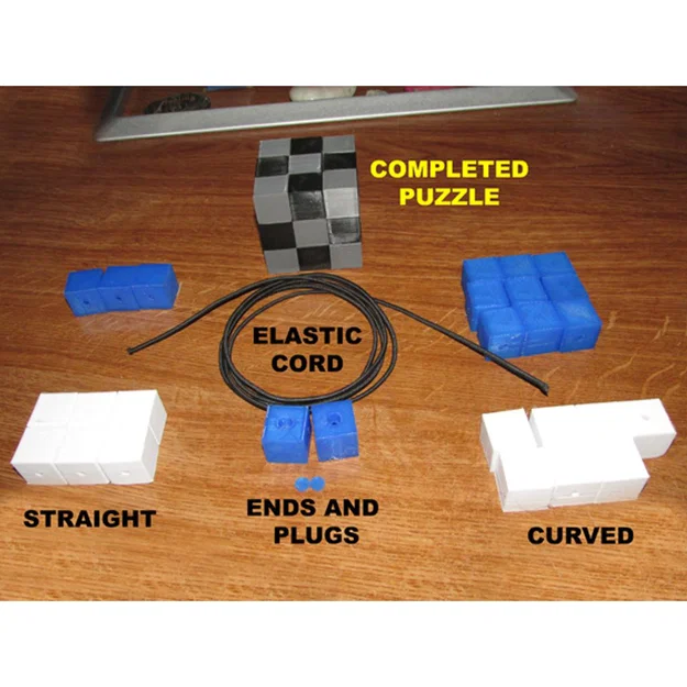 Cube Puzzle - Mô hình xếp hình khối lập phương thử thách trí tuệ - Image 6