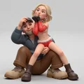 Mô hình cặp đôi Strip-8: Tượng trưng bày 3D nghệ thuật - Thumbnail 1