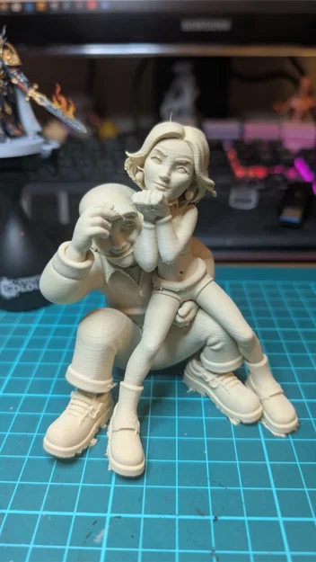 Mô hình cặp đôi Strip-8: Tượng trưng bày 3D nghệ thuật - Image 2