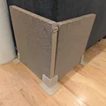 Chân đế 3D dựng bảng cào móng cho mèo từ bìa carton - Thumbnail 3
