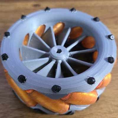 Bánh xe Mecanum tối ưu cho in 3D