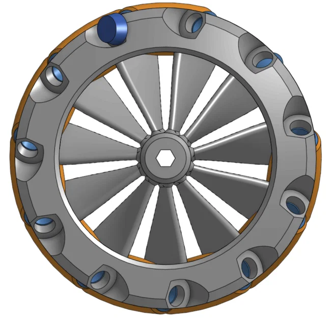 Bánh xe Mecanum tối ưu cho in 3D - Image 7