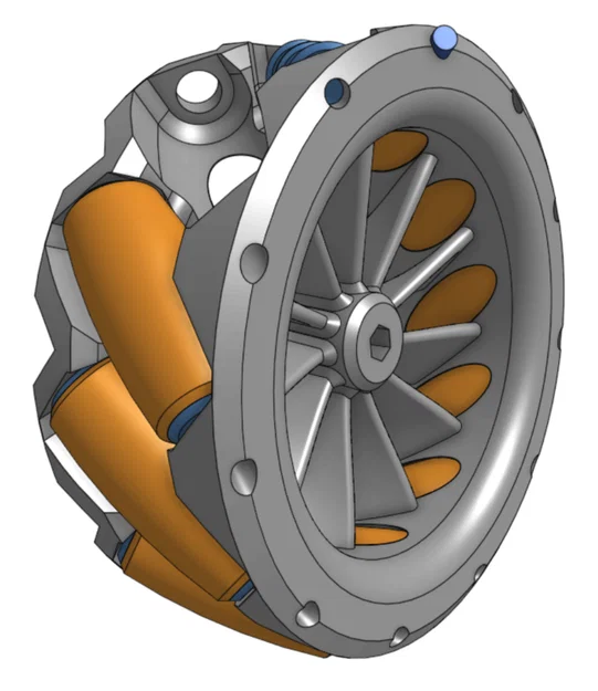 Bánh xe Mecanum tối ưu cho in 3D - Image 8