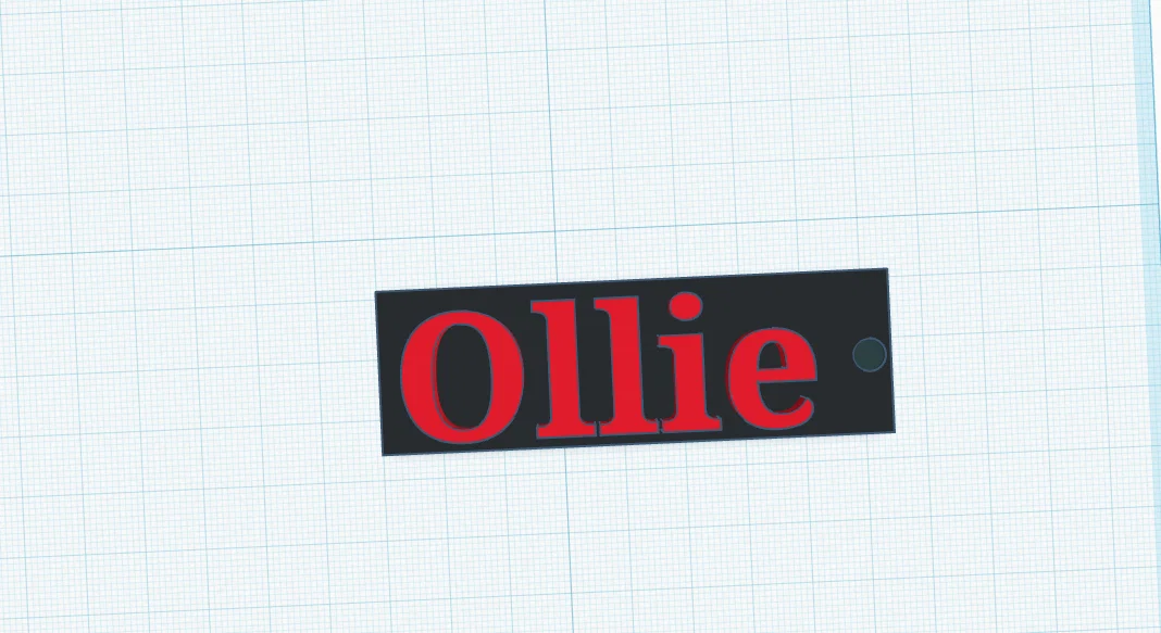 Thẻ tên 3D Ollie tag: Hướng dẫn in và ứng dụng trang trí - Image 1