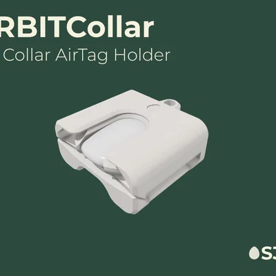 S33D - ORBIT - ORBITCollar - Giá gắn AirTag cho vòng cổ thú cưng