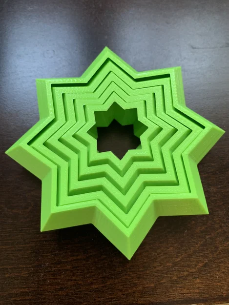 Mô hình Fidget Star in 3D: Đồ chơi giảm stress độc đáo - Image 1