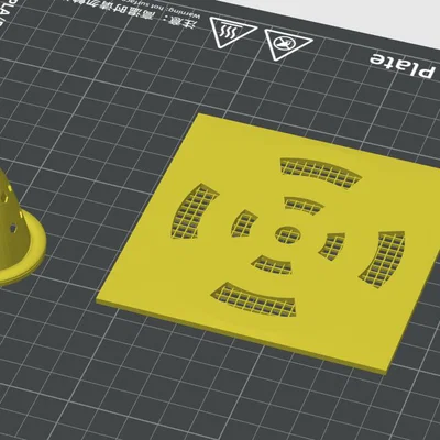 Bộ phễu lọc ngăn mùi hôi cống nhà tắm in 3D tiện lợi